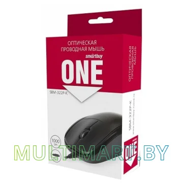 Мышь Smartbuy ONE 322 PS/2 (SBM-322P-K) картинка 4